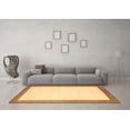thumbnail image 3 of Ahgly Company Indoor Square Solid Brown Modern Area Rugs, 8' Square, 3 of 4