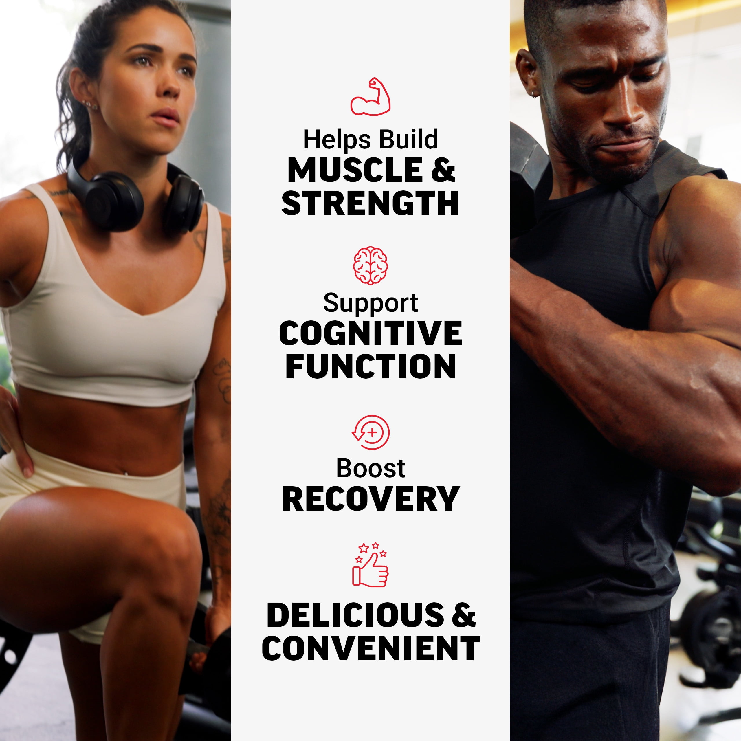 Force Factor Creatine Monohydrate Gummies, NSF Certified, 5g Dose for Men & Women to Support Muscle, Strength, Recovery, Cognitive Health & Memory, Assorted Fruit Flavors, 150 Gummies