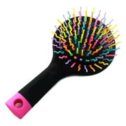 Travel Size Anti-Static Hair Brush With a Mirror For Wet Or Dry Hair