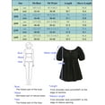 thumbnail image 3 of Hanna Nikole Women Plus Size Vintage Short Sleeve Blouse Tops Ruched Bodice V-Neck shirts, 3 of 7
