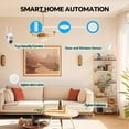 thumbnail image 5 of JCHENG Human Body Motion Sensor for TUYA Zigbee Gateway Exclusively - Remote Monitoring, Extended Battery Life, App Control, Smart Home Automation, 5 of 7