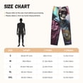 thumbnail image 4 of Picia Skeleton Cool Street Fashion Womens Soft Woven Cotton Elastic Waistband Sleep Pajama Pant Lounge Sleep Pant With Pockets And Drawstring-Small, 4 of 9