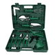 thumbnail image 1 of Juego de Herramientas de Jardinería Malubero Acero Inoxidable con caja 10 piezas Verde, 1 of 4