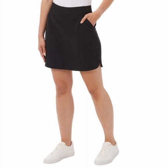 32 Degrees Women's Active Pull-On Skort, Black XL
