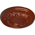 thumbnail image 3 of Ekena Millwork 7 1/2"OD x 1 1/8"P Odessa Ceiling Medallion (Fits Canopies up to 2 1/2"), Hand-Painted Firebrick, 3 of 7