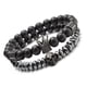 thumbnail image 4 of Qarigey con cuentas, brazalete elástico de aniversario, joyería ajustable para hombres, accesorios de regalo de cumpleaños personalizados, 2 Type2 NO2, 4 of 6