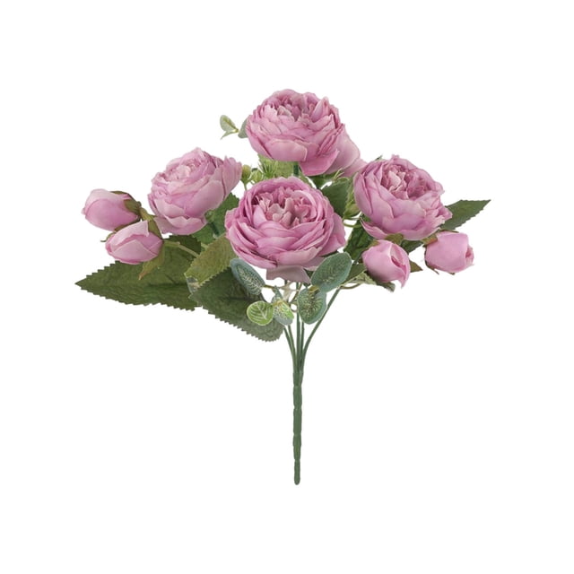 Xihbxyly Peonía Artificial, Exquisito Tallo de Seda, Diseño de Aspecto Natural, Fácil Mantenimiento, Decoración para El Hogar, Bodas, Oficinas, Fiestas, Belleza Perenne Durante Todo El Año, Satisfacc