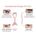 thumbnail image 5 of Mascara Shield Protects Eye Lids from Mascara Mess Ups Silicone Eyelash Comb, 5 of 20