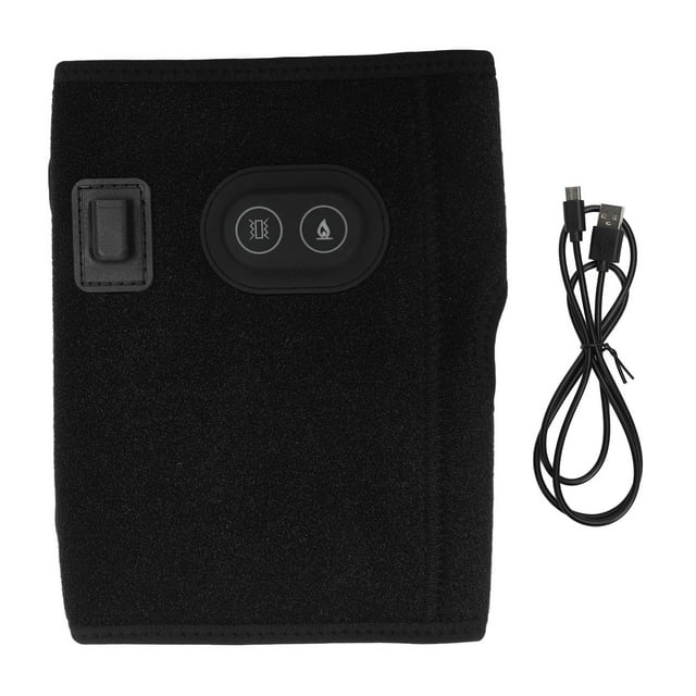 Heated Elbow Brace Pain Fatgue Relief Adjustable Hot Compress Therapy Vibration Massage Elbow Wrap Pad