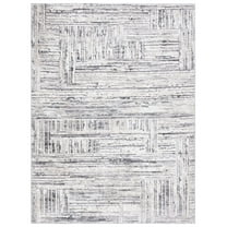 SAFAVIEH Opal Arianne Abstract Area Rug, Ivory/Dark Grey, 5'3" x 7'6"