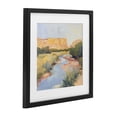 thumbnail image 2 of Stupell Industries Transitional Painted Plateau River Reflection Black Framed Print Under Glass, 13 x 13, by Petals Prints Design, 2 of 8