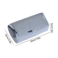 thumbnail image 3 of Btomtd Flap Canvas Pencil Case for Students, Multi-Compartment Zipper Pencil Pouch, Office Supply Organizer Pencil Bag for Opening Season, Blue, 3 of 6