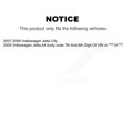 thumbnail image 2 of Transit Auto Front Right (Passenger Side) Wheel Bearing Suspension Lower Control Arm with Ball Joint and Sway Bar Stabilizer Link Kit for Car 2007-2009 Volkswagen Jetta City K77-100837, 2 of 2