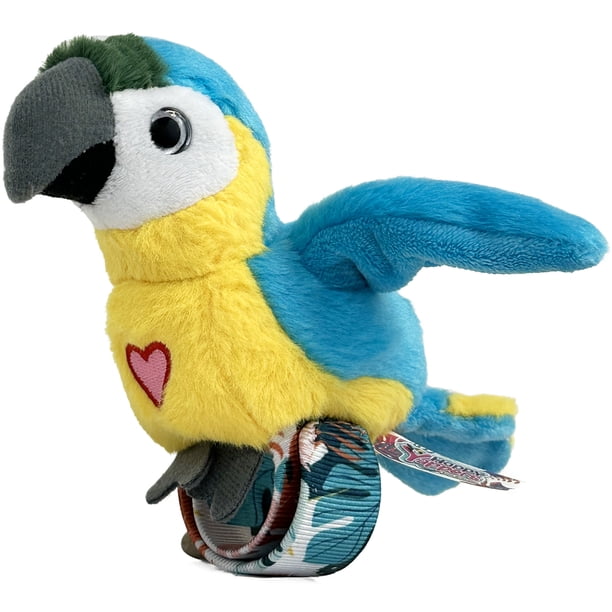 Happy Yappers, Birds 2 Pack, Cockatoo & Blue Parrot, Interactive