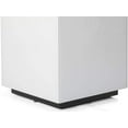 thumbnail image 3 of SONOROUS STB-45 All Glass Cube Side Table/Night Stand, 3 of 6
