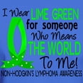 thumbnail image 3 of CafePress - Means World To Me 1 Non Hodgkin's Lymphoma Shirts - Men's Classic Graphic Cotton T-Shirt, 3 of 4