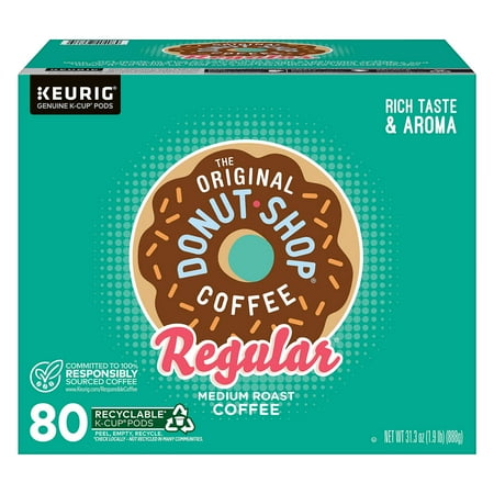 The Original Donut Shop Coffee K-Cup Pod  80 Count