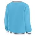 thumbnail image 3 of Women's WEAR by Erin Andrews Carolina Blue North Carolina Tar Heels Seal Sweatshirt, 3 of 5