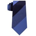 thumbnail image 1 of Kenneth Cole Mens Tonal Stripe Self-tied Necktie, Blue, One Size, 1 of 1