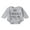 Grey, variant on Bagilaanoe Newborn Baby Girl Boy Oversized Romper Sweatshirt Long Sleeve Bodysuits Letter Print Pullover 3M 6M 9M 12M 18M Infant Casual Tee Tops