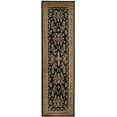 thumbnail image 2 of SAFAVIEH Lyndhurst Isadora Traditional Bordered Runner Rug, Black/Tan, 2'3" x 22', 2 of 5