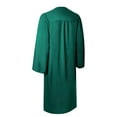 thumbnail image 3 of Endea Graduation Matte Emerald Green Graduation Gown  Cap, 3 of 9