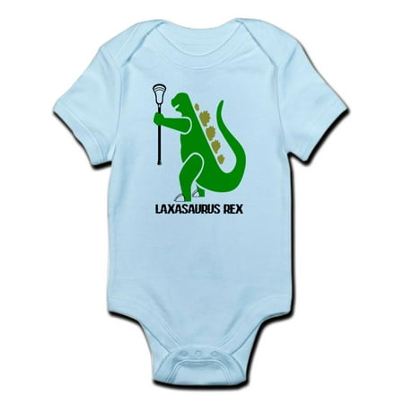 

CafePress - Lacrosse Laxasaurus Rex Infant Bodysuit - Baby Light Bodysuit