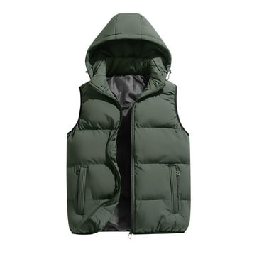 Hvyesh Women's Puffer Down Vest Sleeveless Coat Zip Up Outerwear Lightweight Winter Padded Gilet Jacket with Pockets