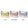thumbnail image 5 of Waterproof Zipper Slim Purse Storage Coin Bag Short Wallet Card Holder Coin Purses GOLD, 5 of 8