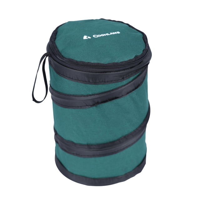 Coghlan's Pop-Up Mini Bin 3.4L Collapsible Trash Can - 600D Nylon Portable Organizer for Camping