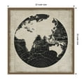 thumbnail image 2 of Amanti Art World News Map II Framed Canvas Wall Art Print, 2 of 10