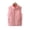 Pink, variant on Lutiedan Polar Fleece Vest for Girls Zip up Sleeveless Stand Collar Vest Winter Casual Warm Outerwear with Pockets Size 3-15
