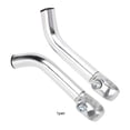 thumbnail image 4 of TureClos 1 Pair Bike Armrest Handlebar Replacement Bicycles Aluminum Handle Bar Extender for 22.2mm Diameter Cycling Upgrade Spare Parts Silver, 4 of 9