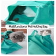 thumbnail image 4 of Bolsa para gatos, transportador de mascotas, saco de aseo para Gato, bolso de viaje para Gato, bolsa de sujeción transpirable multifuncional ajustable, 4 of 5