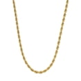 thumbnail image 1 of Cadena De Cuerda De Oro 5mm Cruze Hipoalergénico, 1 of 5
