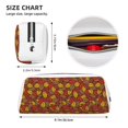 thumbnail image 3 of Uemuo Fall Leaves Printed Leather Pencil Case, Pencil Pouch, Portable Pencil Bag, Pen Case for& Office, 3 of 7