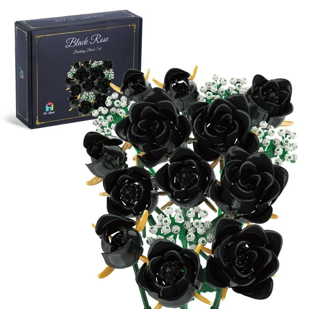 Set de bloques de construcción HI-REEKE Flowers Rose Bouquet 660 unidades