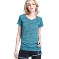 thumbnail image 2 of Women T Shirt Short Sleeves Hygroscopic Quick Dry Fitness for Women Top Clothes, 2 of 7