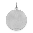 thumbnail image 4 of FB Jewels Sterling Silver Rhodium-plated Maltese Disc Charm, 4 of 4