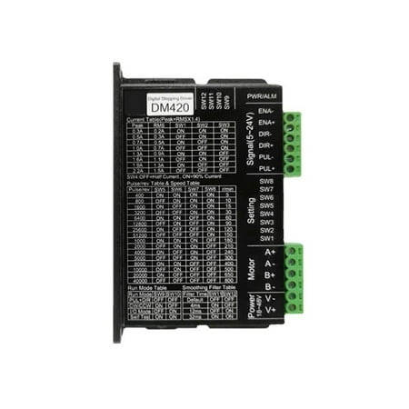 

DM420 Digital Stepper Driver Adapts To 20 28 35 42 Two-phase Stepper Motor DC Driver