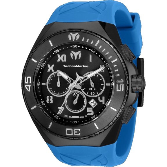 Technomarine Men's Manta Black Dial Watch - TM-220002