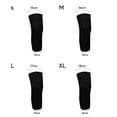 thumbnail image 6 of 1 Pair Knee Pads Compression Sleeves Soft Elastic Comfortable Fit Breathable Sweat-Absorption Knee Protector Brace, 6 of 7