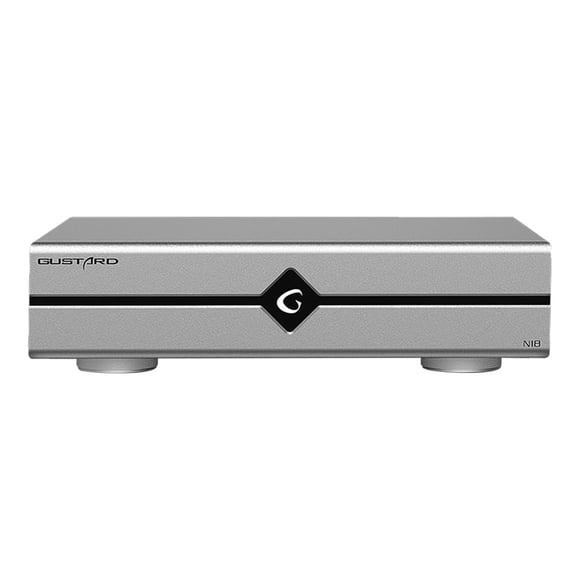 Conmutador de red de audio Gustard N18 HiFi 1* SFP 2* LAN 10/100/1000M