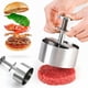 thumbnail image 1 of Molde para hacer Hamburguesas Bluelander de Acero Inoxidable, Prensa, Antiadherente, 1 of 5