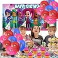 thumbnail image 5 of Rainbow Rangers Birthday Party Supplies Balloons Plates Decoration Cake Topper Decor Tableware Banner Backdrop, 5 of 8