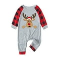 thumbnail image 2 of Onlypjs Family Christmas Pajamas Matching Sets – Plaid Long Sleeve Holiday Sleepwear for Women, Men, Couples, 2 of 6