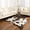 Brown, variant on Lochas Faux Cowhide Area Rug Super Soft Mat Carpet Cow Print Rugs for Bedroom Living Room, 4.6'x5.2',Brown