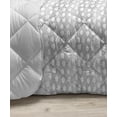 thumbnail image 3 of Geometric Down Alternative Comforter, Repetitive Fashion Simple Interlaced Lines Art Grey Tones Illustration, Microfiber Quilt for All Season, 5 Sizes, Pale Grey and White, by Ambesonne, 3 of 3
