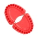thumbnail image 4 of Organizador de brocas con forma de modelo de dentadura postiza, soporte de brocas para dentadura postiza, organizador de brocas, soporte de broca para dentadura postiza, tecnología innovadora, 4 of 12
