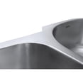 thumbnail image 6 of Ruvati 34-inch Undermount 40/60 Double Bowl 16 Gauge Kitchen Sink, 6 of 14